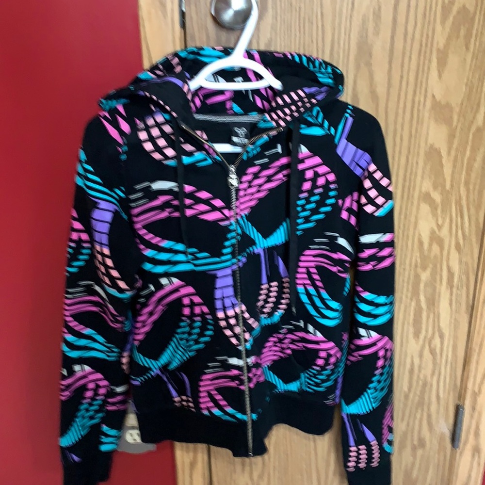 TNA zip up sweater